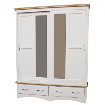 Dorset Triple Wardrobe with Sliding Doors